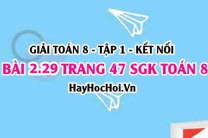 Giải bài 2.29 trang 47 Toán 8 Tập 1 SGK Kết nối tri thức: Hằng Đẳng Thức Hiệu Hai Bình Phương